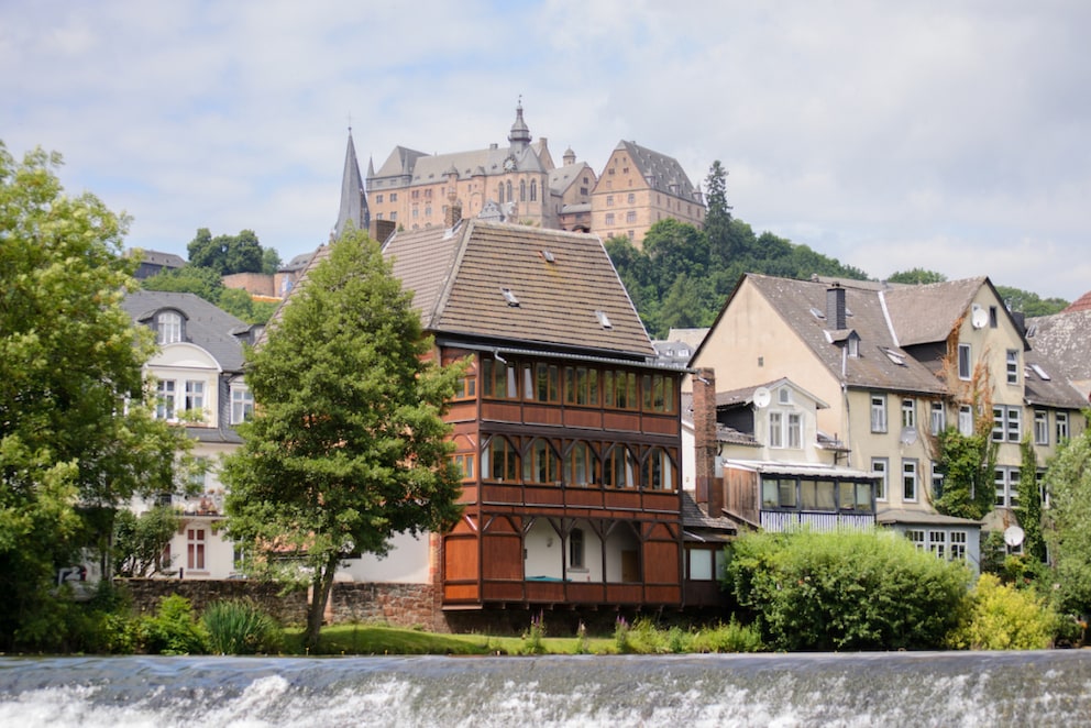 The streets of Marburg transport you to a bygone era