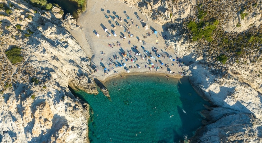 Nas Beach is one of the most beautiful beaches on the island of Ikaria