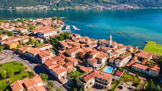 Erinnert Sie dieses Foto auch an den Gardasee? Entstanden ist es allerdings am Iseosee, der ebenfalls im Norden von Italien liegt