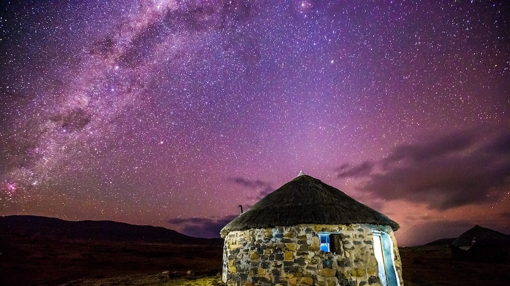 Bei einer Lage von mindestens 1400 Metern über dem Meeresspiegel nennt man Lesotho auch das „Königreich im Himmel“