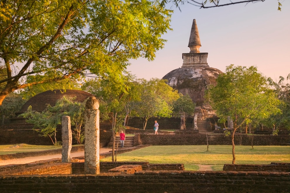 Die Ruinen von Polonnaruwa sind mehr als beeindruckend