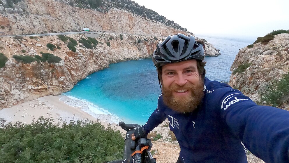 Der Extremsportler Jonas Deichmann erhielt auf seiner Mission, die Welt zu umrunden, den Beinamen „ deutscher Forrest Gump“