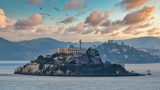 Die Gefängnisinsel Alcatraz liegt zwar nur 1,5 Kilometer von San Francisco entfernt, dennoch galt sie als fluchtsicher