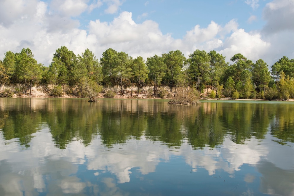 Le lac bleu
