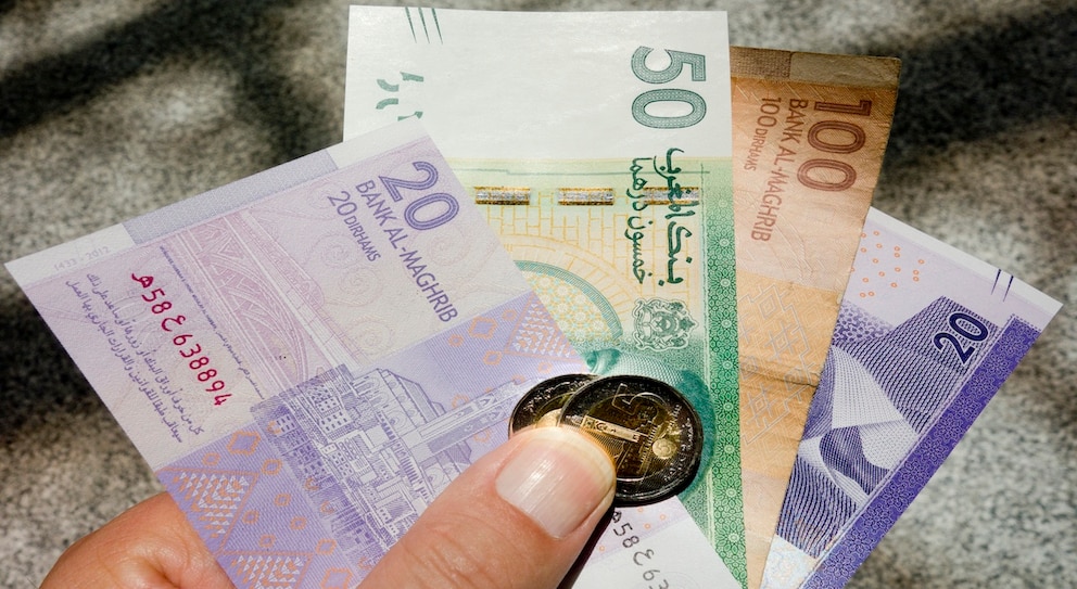 Die marokkanische Währung nennt sich Dirham und wird dem bargeldlosen Bezahlen vorgezogen
