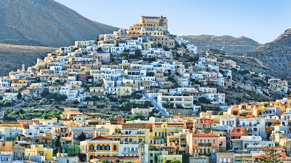 Syros wirkt auf den ersten Blick eher italienisch als griechisch
