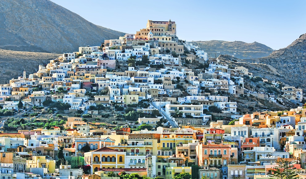 Syros wirkt auf den ersten Blick eher italienisch als griechisch