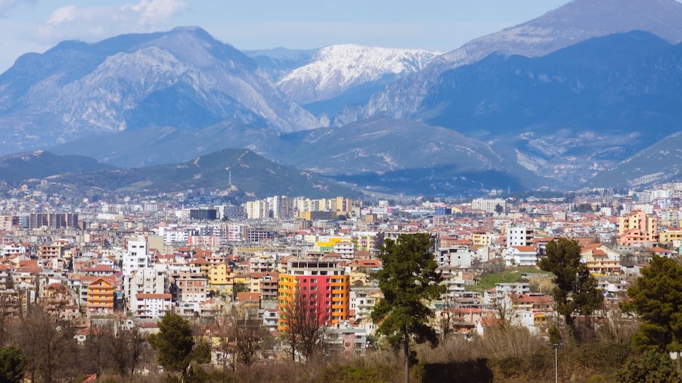 Tirana in Albanien