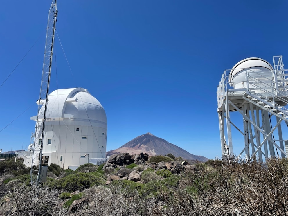 At the Observatorio del Teide, you can observe the sun