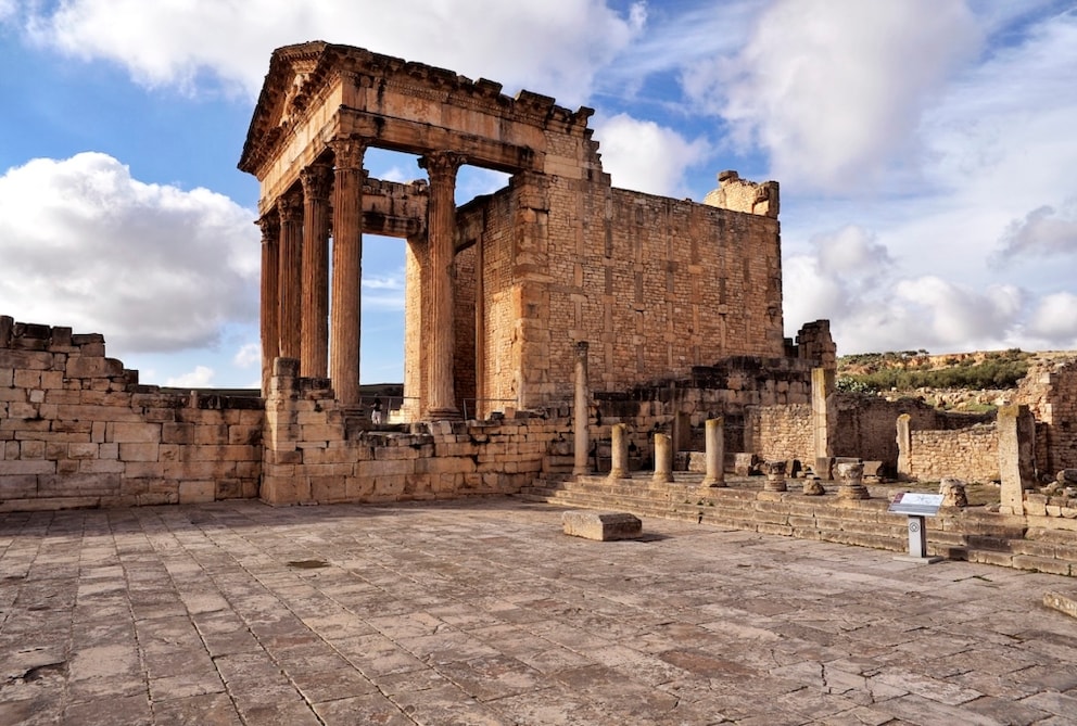 Thugga is the best-preserved Roman city in North Africa