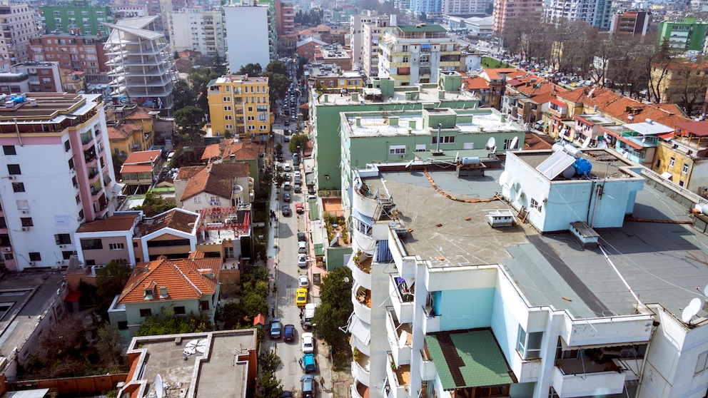 Tirana in Albanien