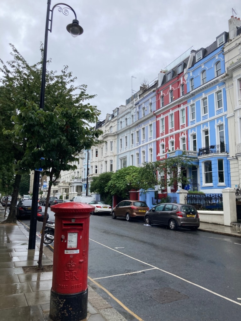 Colville Terrace in Notting Hill, London