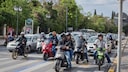 Straßenverkehr in Athen