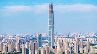Sprichwörtlich überragend: Der Goldin Finance 117 ist aktuell der höchste unfertige Wolkenkratzer weltweit. Jetzt will China ihn zu Ende bauen.