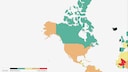 Nord- und Mittelamerika im Global Peace Index 2025