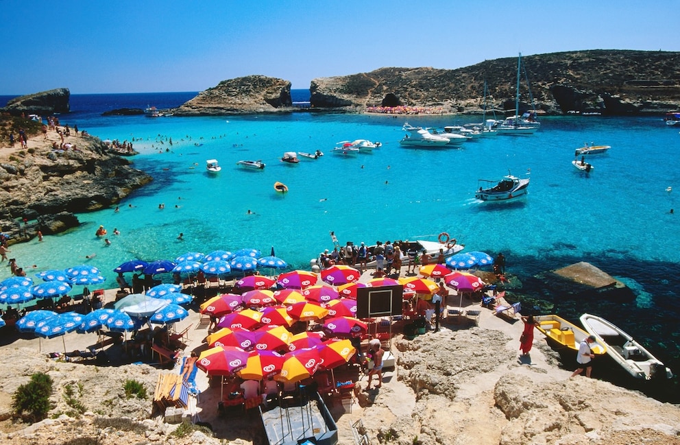 Blaue Lagune Comino