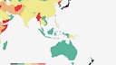 Asien-Pazifik im Global Peace Index