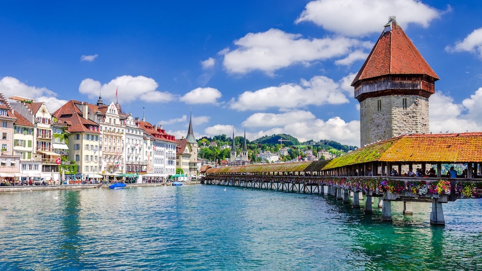Stadtansicht von Luzern