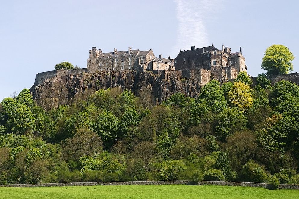 Stirling Castle auf einem Berg