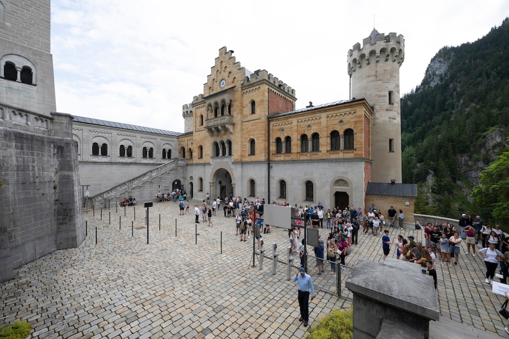 Schloss Neuschwanstein zählt zu den UNESCO-Welterbestätten