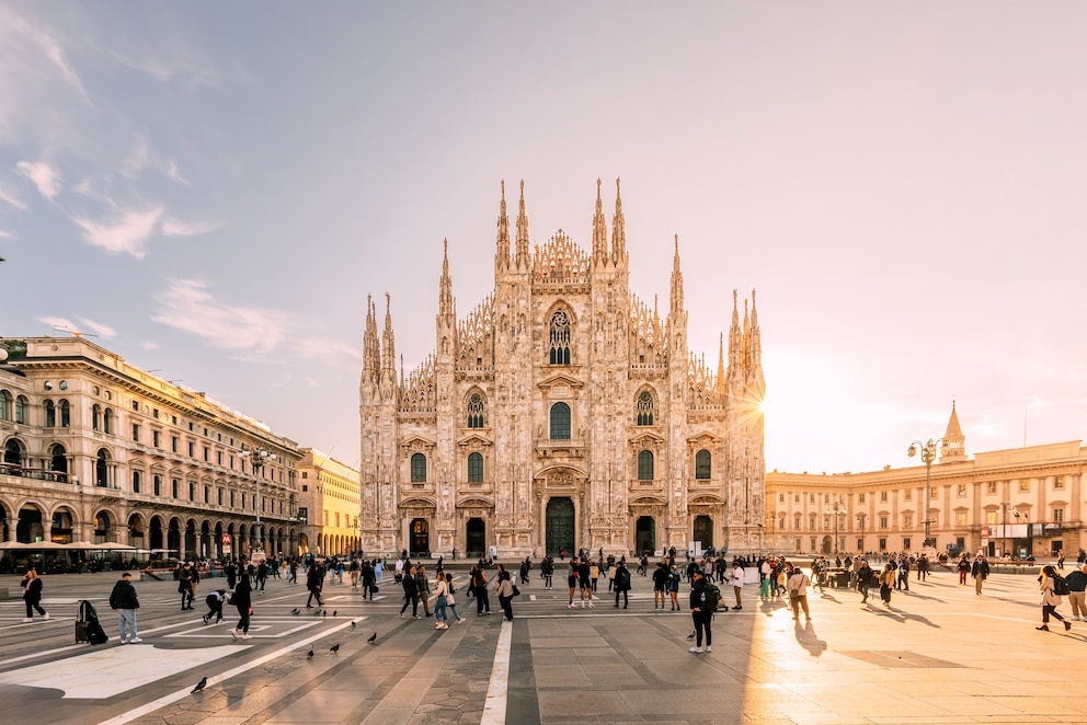 Der Duomo di Milano in Italien