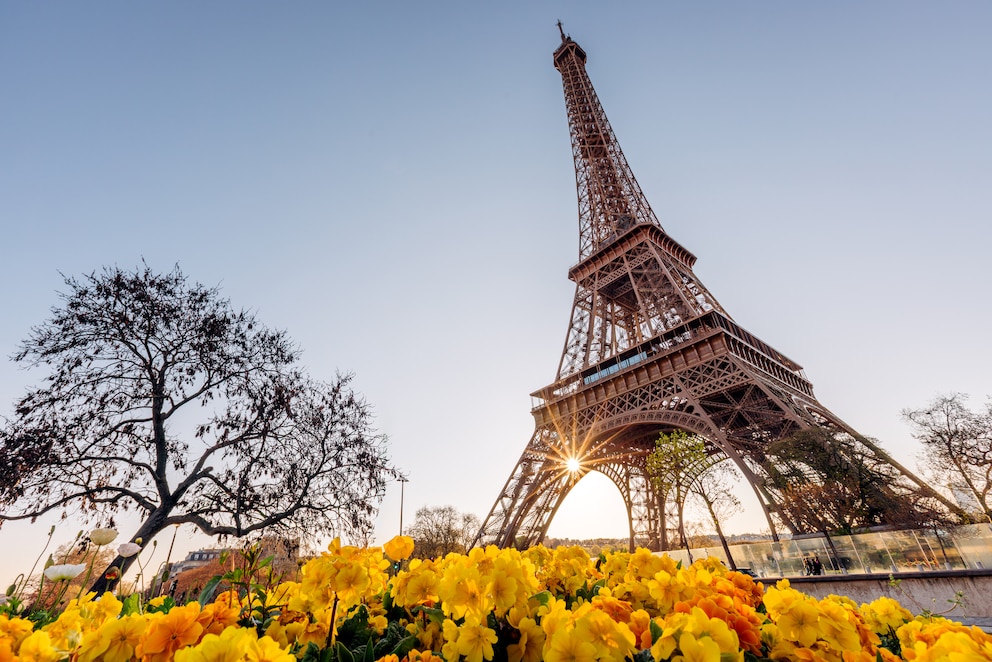 Der Eiffelturm in Paris