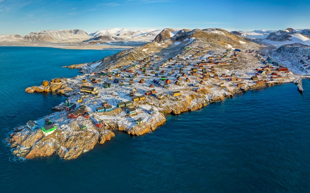 The village Ittoqqortoormiit has just under 600 residents