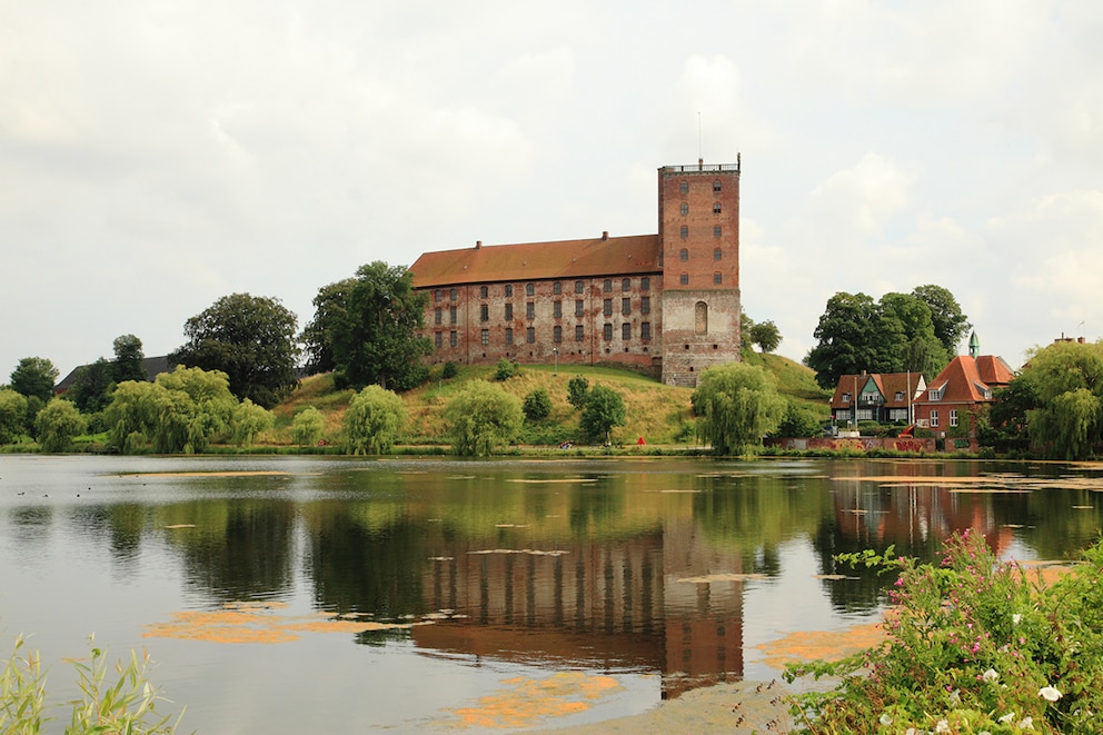 Die Burg Koldinghus wurde nach einem Brand im 19. Jahrhundert wieder aufgebaut