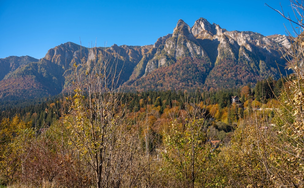 Die Walachei ist umgeben von den S&uuml;dkarpaten im Norden und der Donau im S&uuml;den