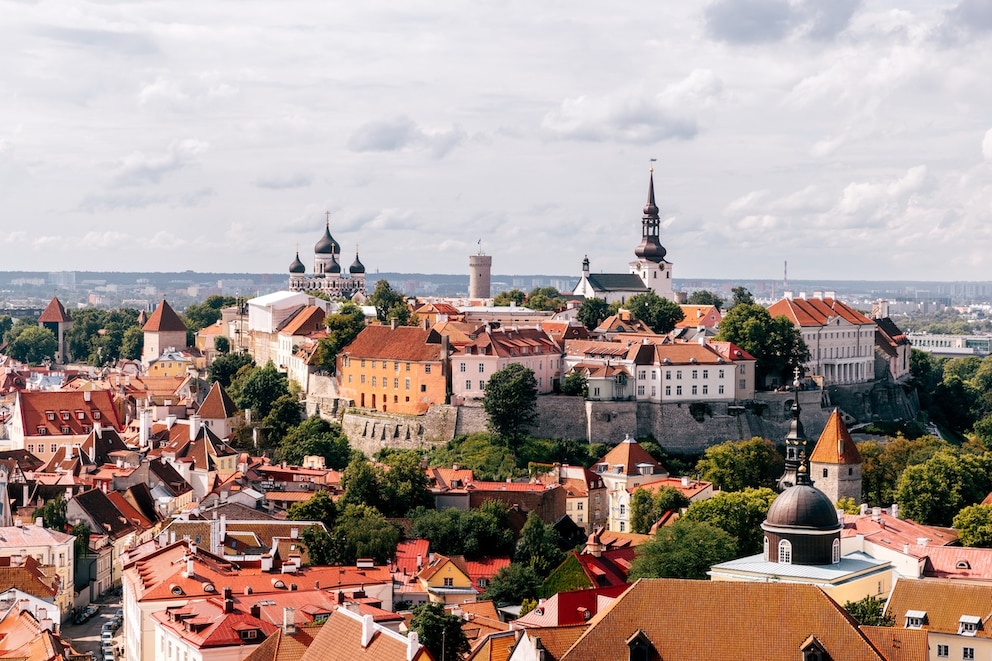 Die h&uuml;bsche Altstadt Tallinns geh&ouml;rt seit 1997 zum UNESCO-Weltkulturerbe