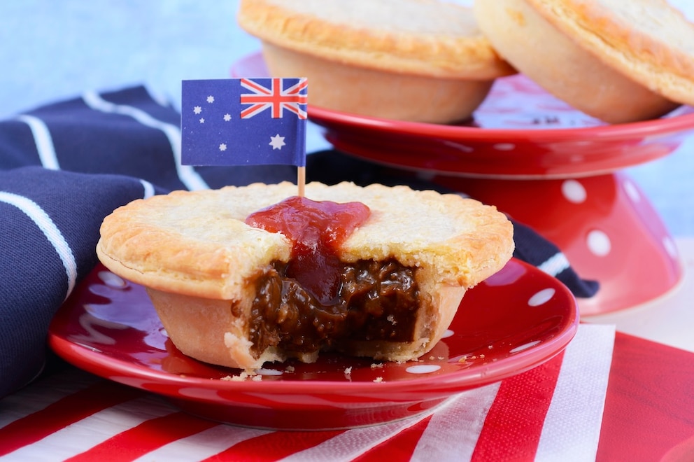 Der Aussie Pie ist in Australien Traditionsgericht