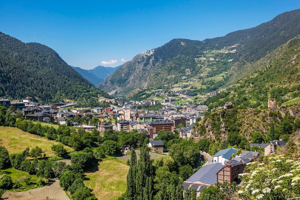 Encamp ist eine Ortschaft im Zentrum Andorras