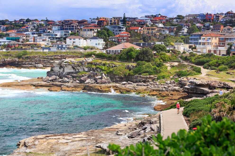 The Bondi to Coogee Beach Walk passes by a total of five beaches