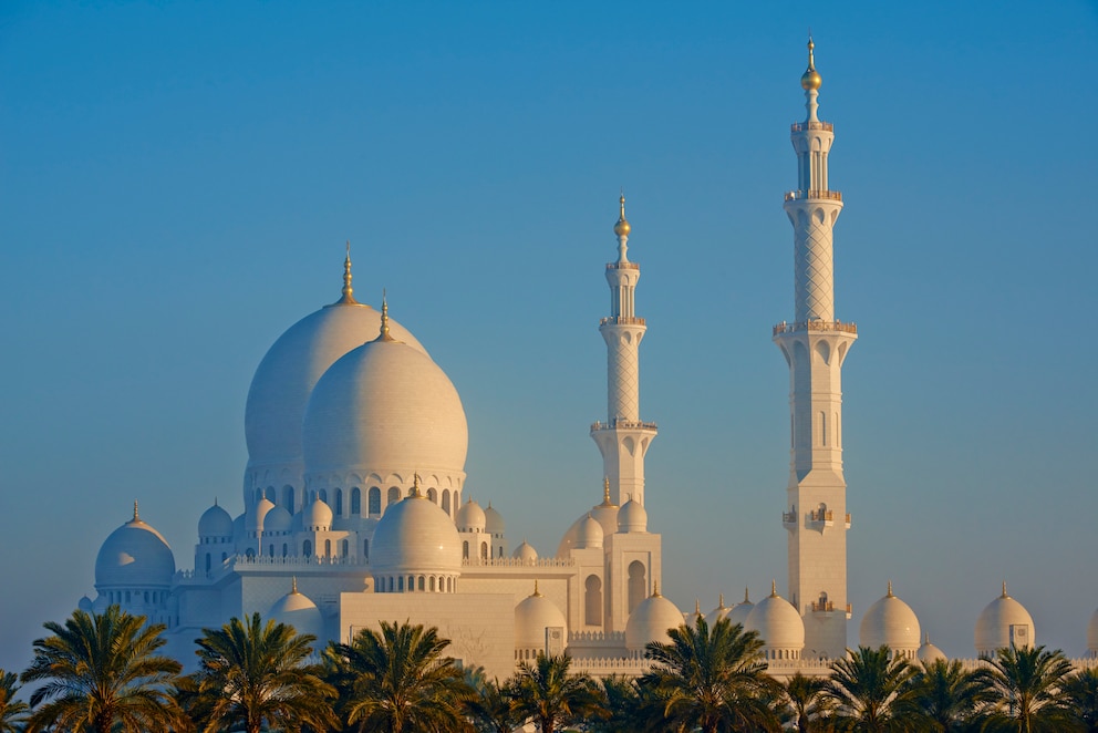 Die Sheich-Zayid-Moschee in Abu Dhabi