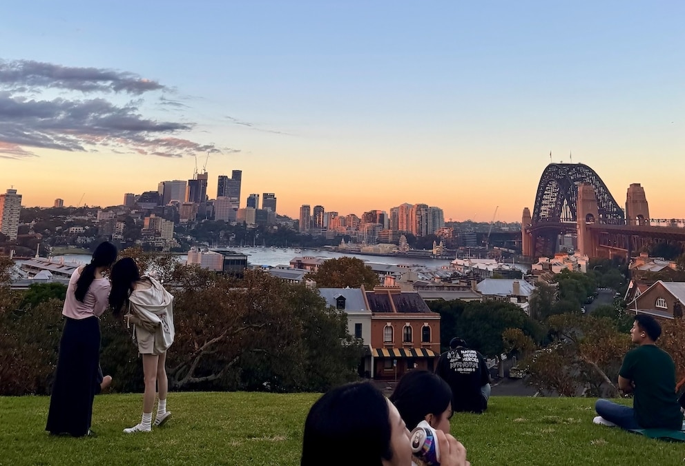 Observatory Hill Park mit Lookout in Syndey