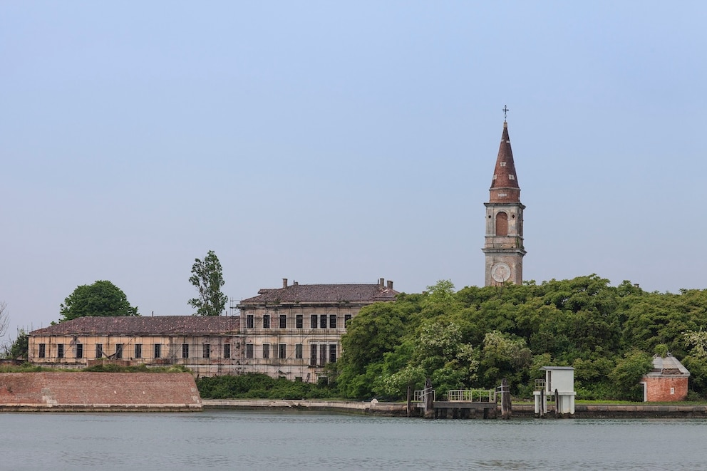 Sicht auf Poveglia