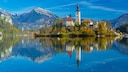 Der Bleder See in Slowenien ist der laut &bdquo;Time Out&ldquo; sch&ouml;nste Ort Europas