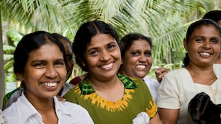 Frauengruppe in Sri Lanka