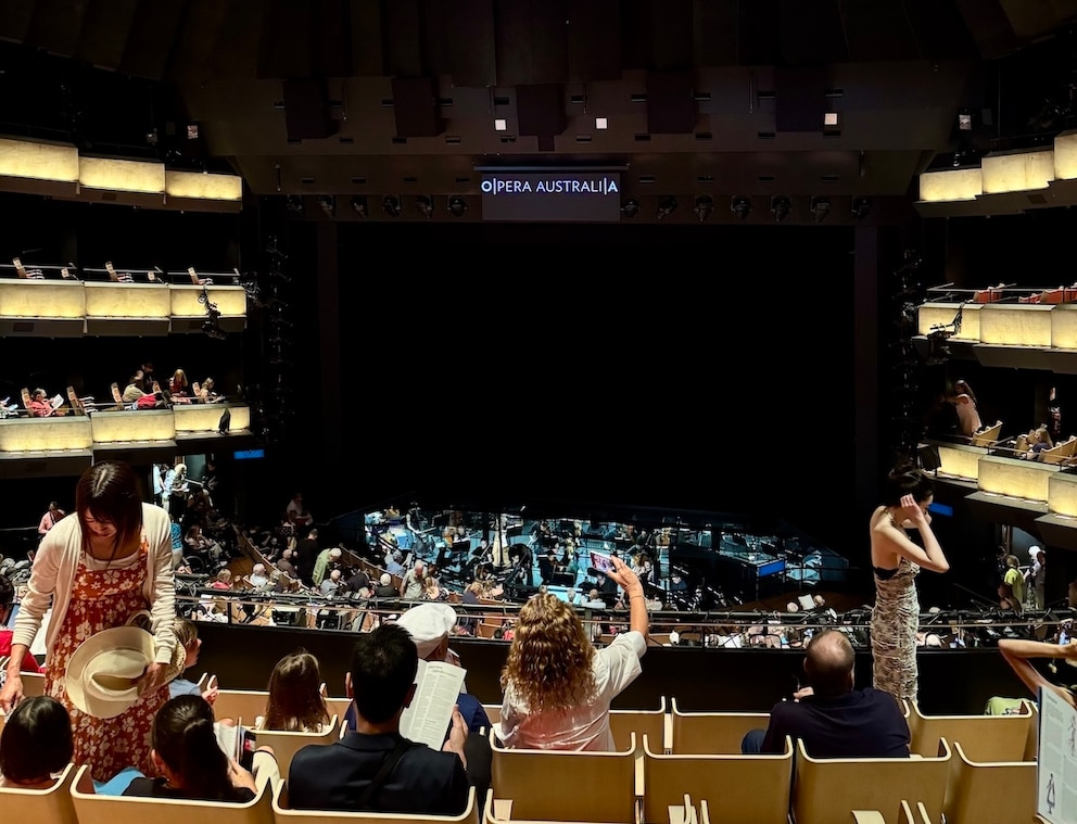 Das Opernhaus in Sydney von Innen
