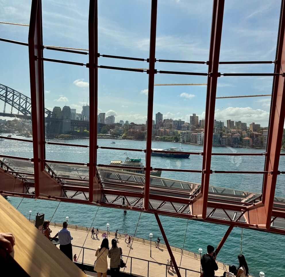 The interior of the Opera House is also worth a visit
