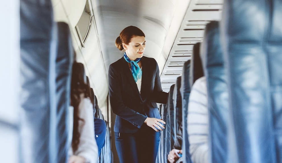 Das Boarding ist Zeit, die Flugbegleiter unbezahlt arbeiten