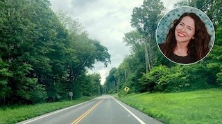 Straße in Connecticut