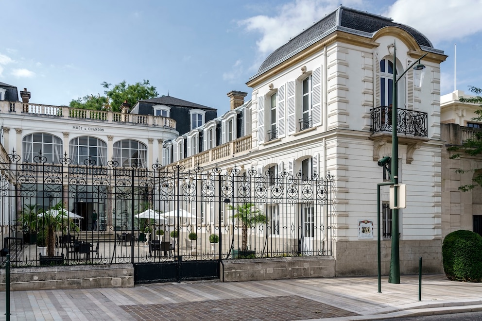 Das Anwesen von Mo&euml;t &amp; Chandon in &Eacute;pernay