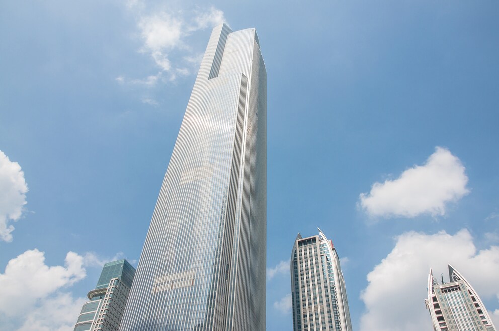 The Chow Tai Fook Centre with Rosewood Guangzhou in China