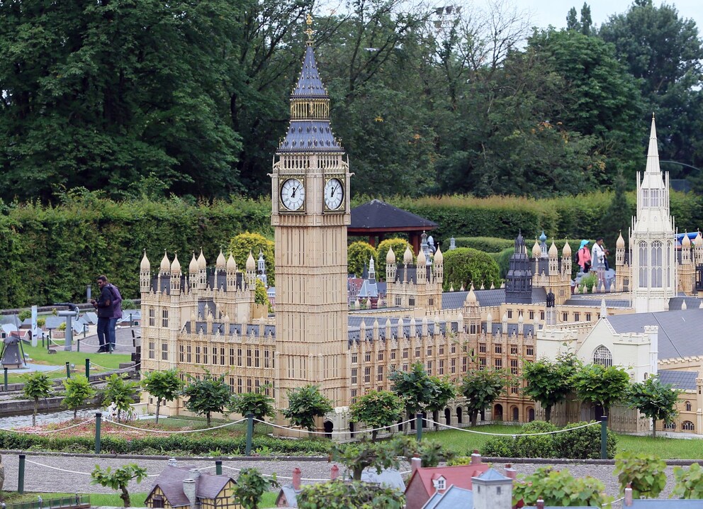 The British Parliament in 'Mini-Europe' in Brussels