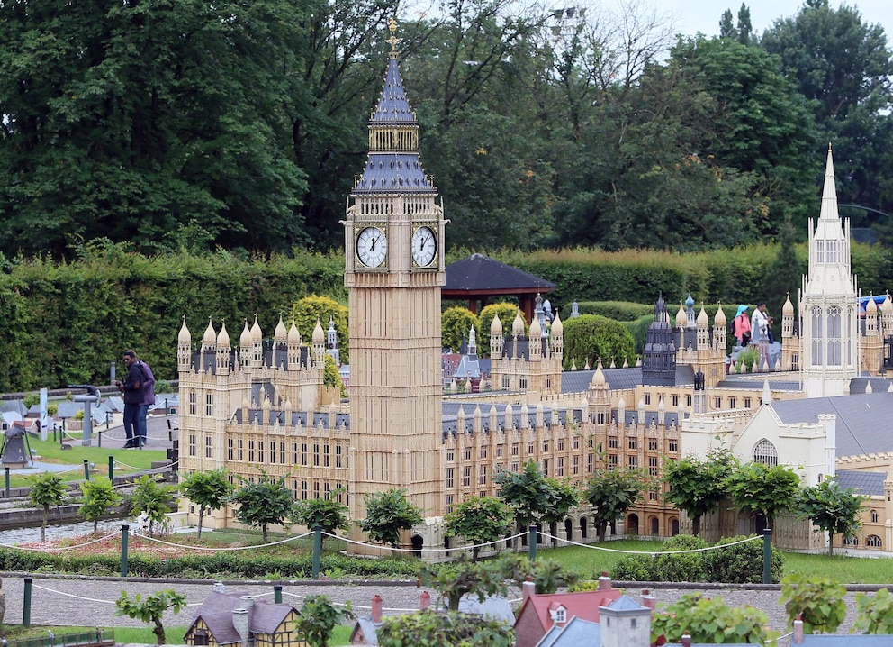 Das Britische Parlament im &bdquo;Mini-Europe&ldquo; in Br&uuml;ssel