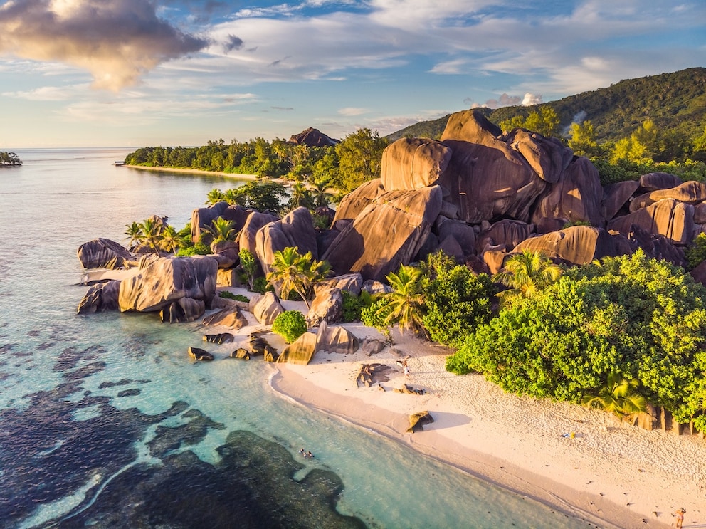 Seychelles travel destination warm in November