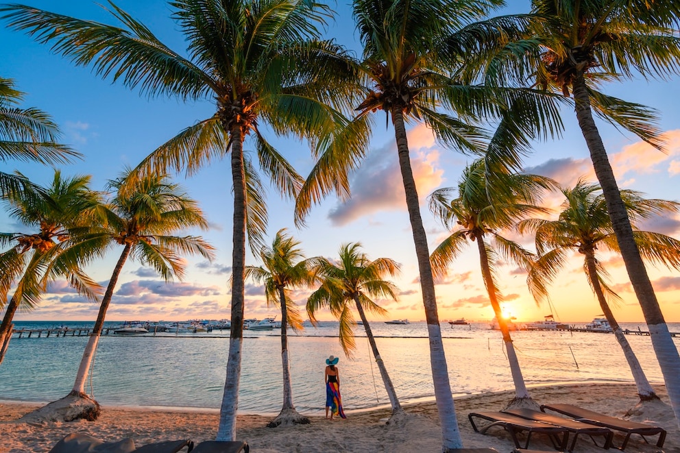In Canc&uacute;n an der Riviera Maya ist es im Dezember sommerlich warm &ndash; bei angenehmer Luftfeuchtigkeit