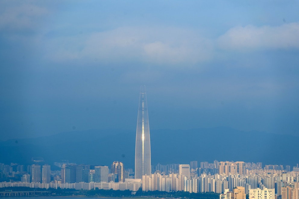 Der Lotte World Tower in Seoul