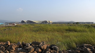 Der Flughafen Navi Mumbai soll das größte Luftfahrtzentrum Indiens werden